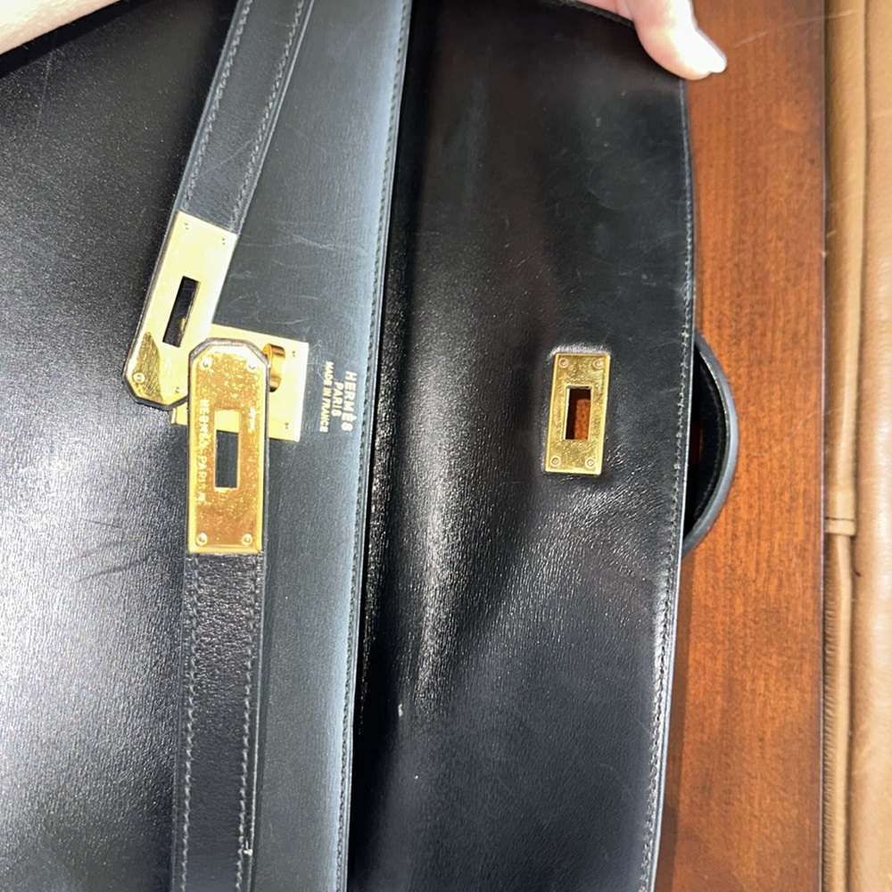 HERMES BOX KELLY 35cm - Picture 14 of 16